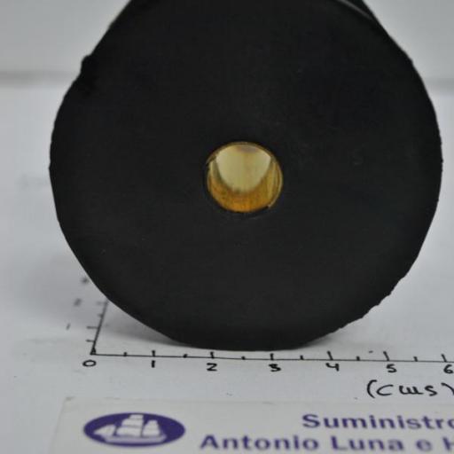 Cojinete de goma con rodamiento para puntera de proa de 63 x 43 mm [5]