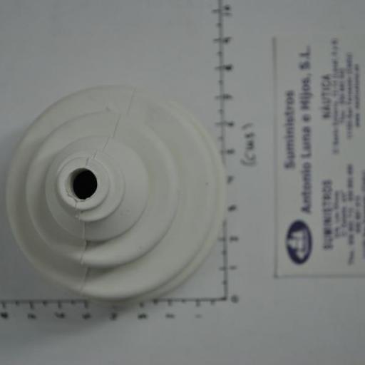 Fuelle pasacables empotrable de goma de 60 mm de altura Nuova Rade