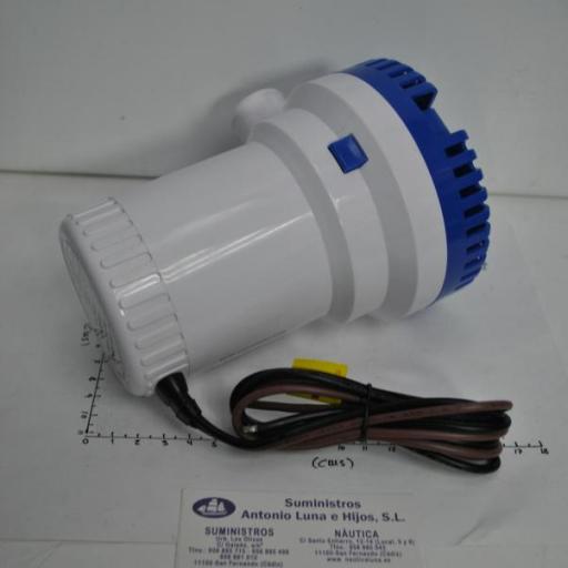 Bomba de achique sumergible 12V  1500GPH Sailingflo [3]