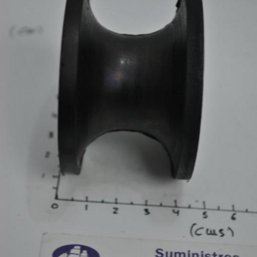 Cojinete de goma con rodamiento para puntera de proa de 63 x 43 mm [6]