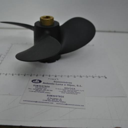Hélice de aluminio de 8" x 7" (equivalente 0778796 Evinrude) Solas [4]