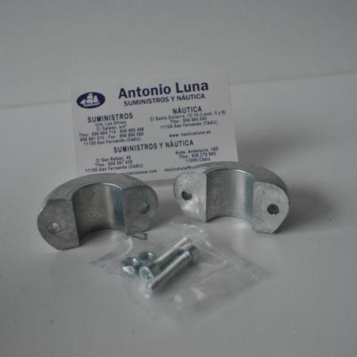 Ánodo de zinc para eje collar plano 22 mm Tecnoseal [1]
