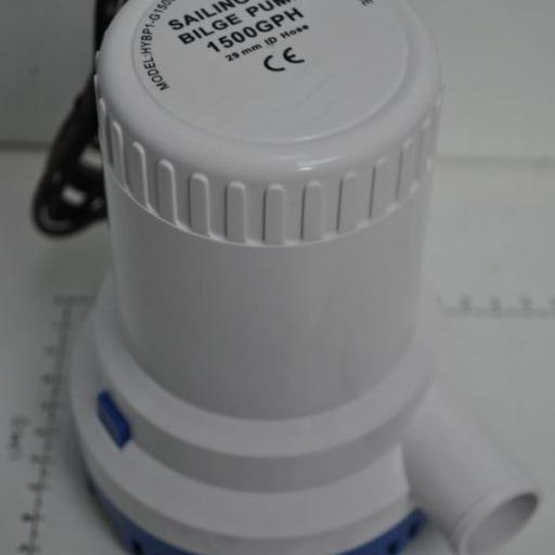 Bomba de achique sumergible 12V  1500GPH Sailingflo [6]