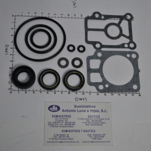 Kit de juntas inferior del motor 3R0-87321-1 original Tohatsu [2]