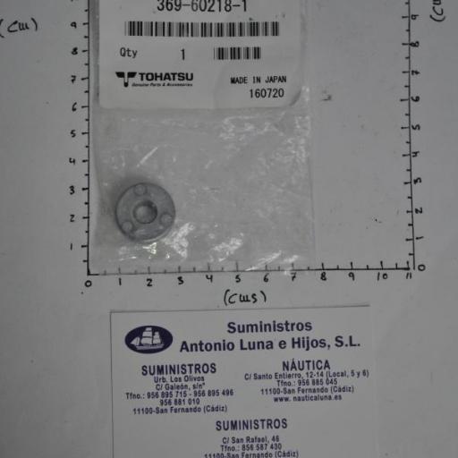 Ánodo de zinc original 369-60218-1 Tohatsu [7]