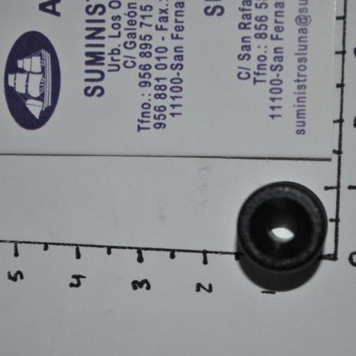Calamón de nylon negro de 13 mm