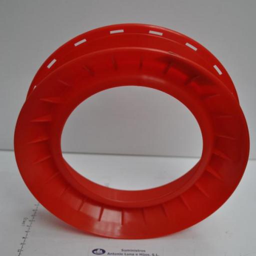 Plegadora de plástico redonda 22 cm Lineaeffe