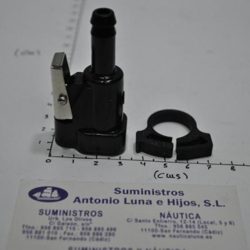 Conector de combustible hembra de 3/8" 0775641 original Johnson Evinrude [2]