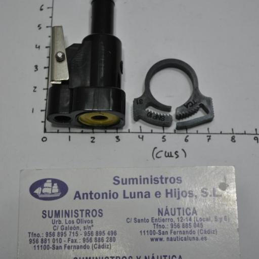 Conector de combustible hembra de 3/8" 0775641 original Johnson Evinrude [6]