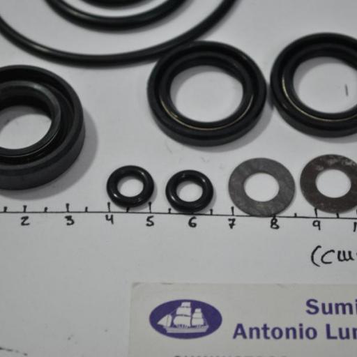 Kit de juntas inferior del motor 3R0-87321-1 original Tohatsu [7]