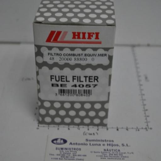 Filtro de combustible (equivalente 879885Q Mercury) Hifi Filter [7]