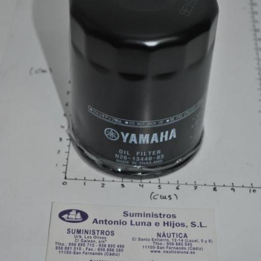 Filtro de aceite N26-13440-03-00 original Yamaha [1]