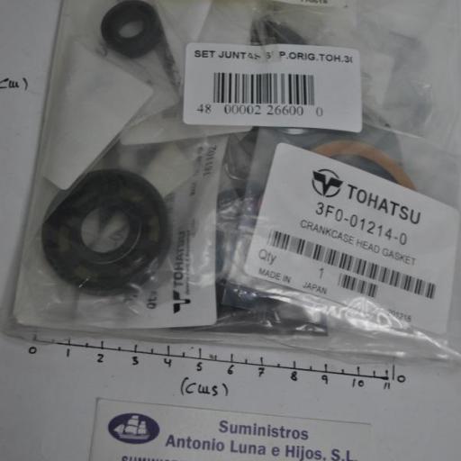 Kit de juntas y retenes superior 309-87121-3 original Tohatsu [2]