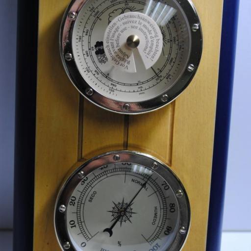 Estación metereológica (termómetro + barómetro + higrómetro) [1]
