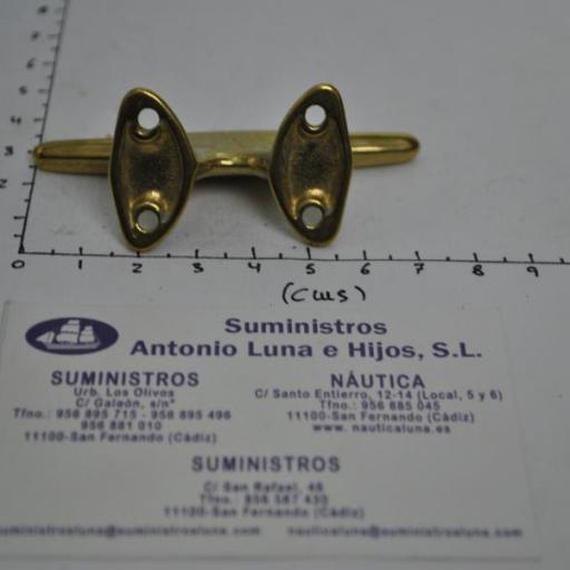 Cornamusa de latón pulido Foresti & Suardi [6]