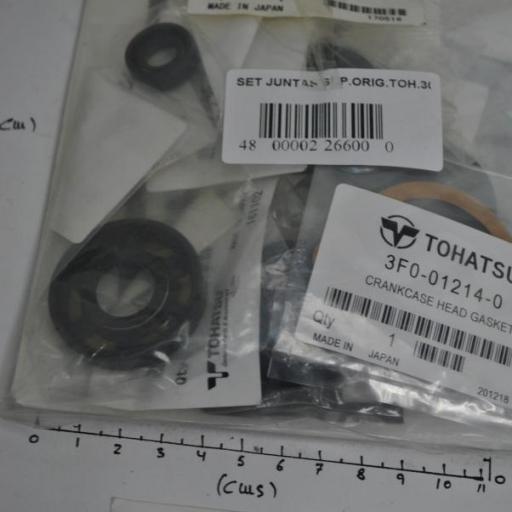 Kit de juntas y retenes superior 309-87121-3 original Tohatsu [3]