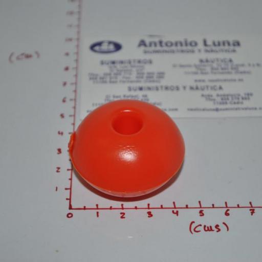 Flotador para red naranja 45mm Lalizas [2]