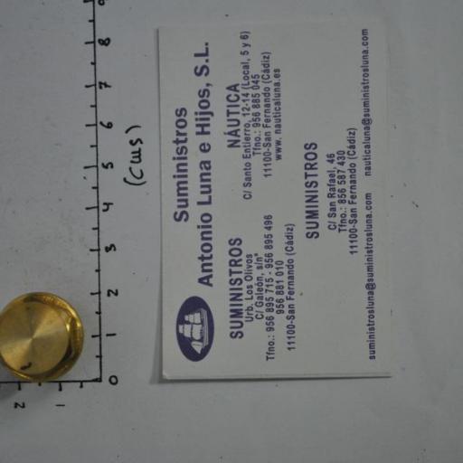 Ánodo de zinc tipo barra refrigerante para motor Nanni Mercedes Tecnoseal (tapón opcional) [4]