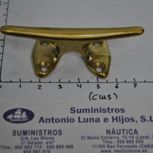 Cornamusa de latón pulido Foresti & Suardi [4]