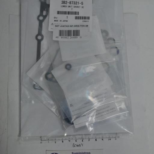Kit de juntas y retenes inferior 3B2-87321-5 original Tohatsu [1]