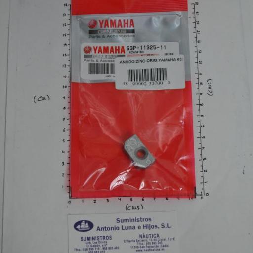 Ánodo de zinc 63P-11325-11 original Yamaha [7]