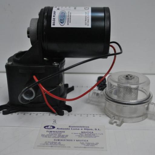 Bomba de achique de 12V 1080 litros/hora Ocean