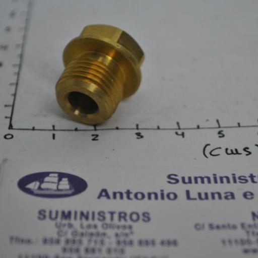 Ánodo de zinc tipo barra refrigerante para motor Nanni Mercedes Tecnoseal (tapón opcional) [3]