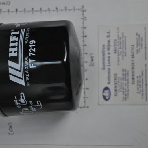 Filtro de gasoil (equivalente 870310302 Nanni Diesel) Hifi Filter [2]