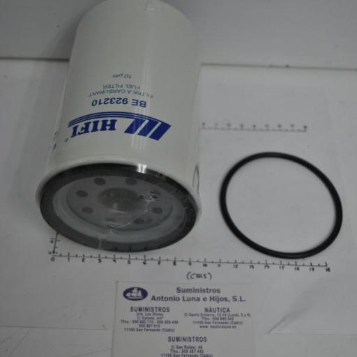 Filtro decantador (sólo elemento filtrante) (equivalente S3232 Racor) Hifi Filter
