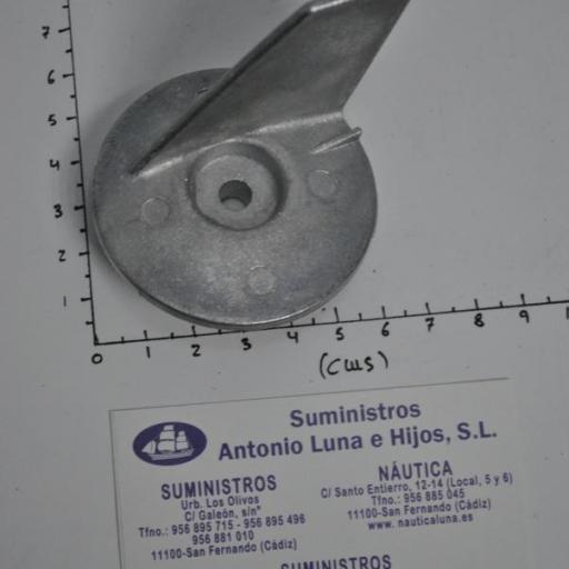 Ánodo de zinc original 3C8-60217-1 Tohatsu