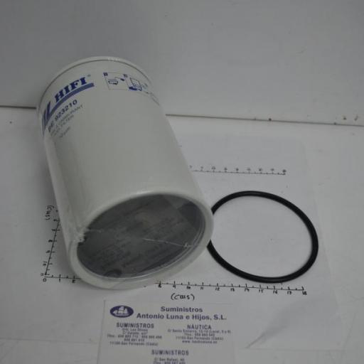 Filtro decantador (sólo elemento filtrante) (equivalente S3232 Racor) Hifi Filter [4]