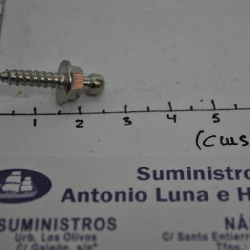 Pivote rosca de latón cromado Goldenship