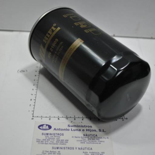 Filtro de gasoil (equivalente 129A00-55800 Yanmar) Hifi [3]