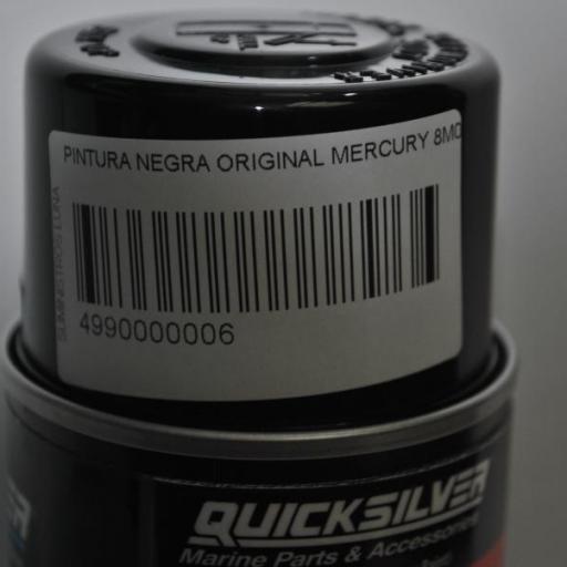 Pintura (spray) negra (original Mercury/Mercruiser) Quicksilver [4]