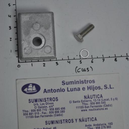 Ánodo de aluminio (equivalente 55320-95311 Suzuki) RecMar [2]