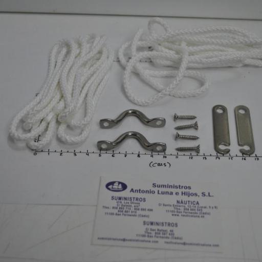 Kit de accesorios para la fijación del bimini Lalizas [1]
