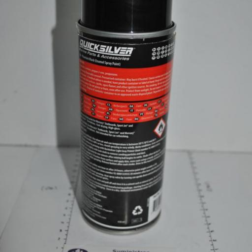 Pintura (spray) negra (original Mercury/Mercruiser) Quicksilver [3]