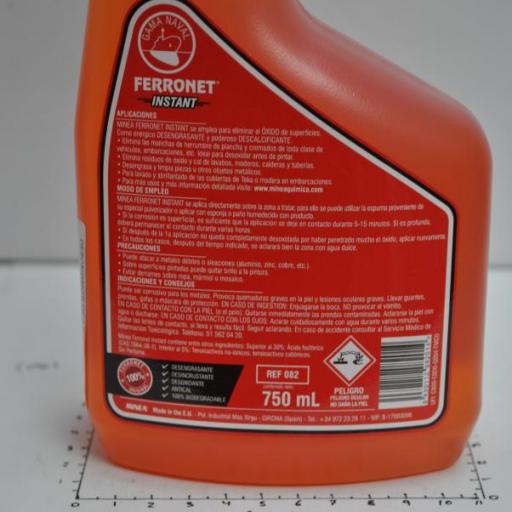 Desoxidante de a bordo Ferronet (pulverizador) 750 ml Minea [4]