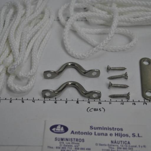 Kit de accesorios para la fijación del bimini Lalizas [2]