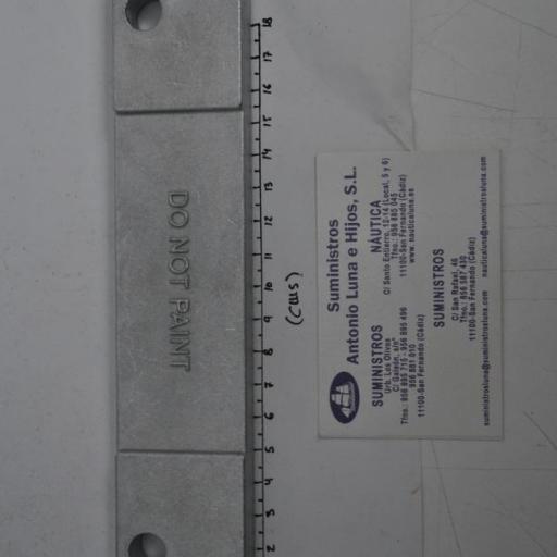Ánodo de aluminio 97-823912002 original Quicksilver/Mercury [2]