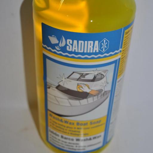 Jabón líquido para barcos Wash & Wax 1lt Sadira [1]