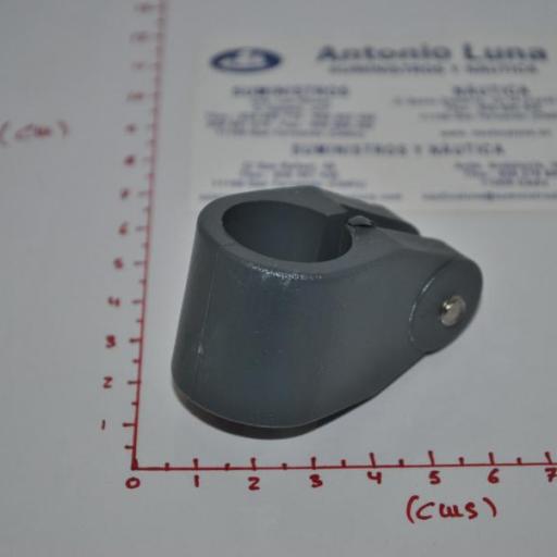 Abrazadera de capota de policarbonato gris de 22 mm Lalizas [1]