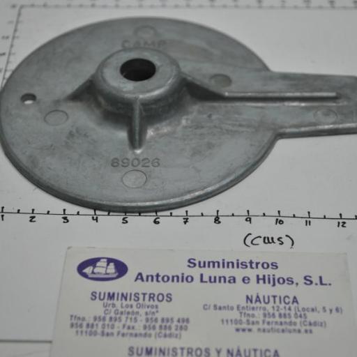 Anodo de zinc (equivalente 89026 Mercury) Canada Metal-Martyr Anodes [1]