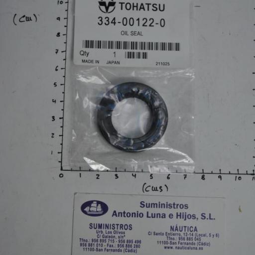 Retén de aceite del cilindro del cárter 334-00122-0 original Tohatsu [7]