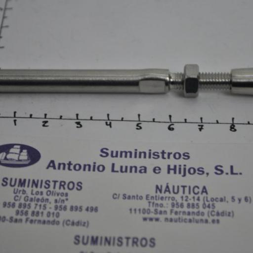 Tensor de horquilla con terminal para prensar cable de 4 mm [3]