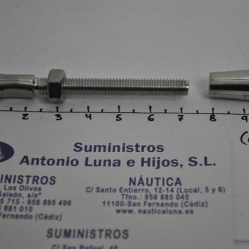 Tensor de horquilla con terminal para prensar cable de 4 mm [5]