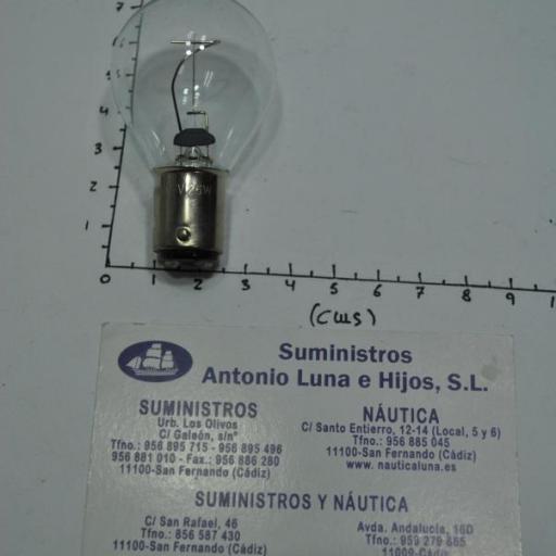 Bombilla (lámpara) BAY15D de 12V  [1]