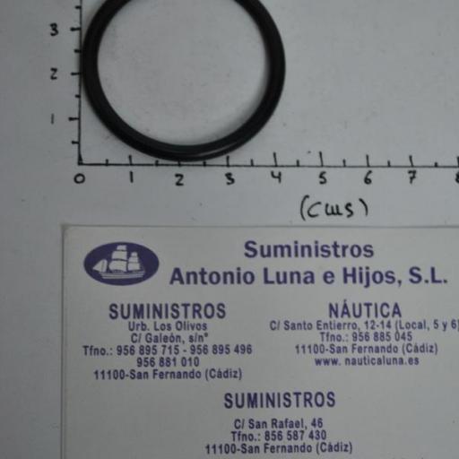 Aro tórico del bloque de cilindros 25-853709 original Quicksilver