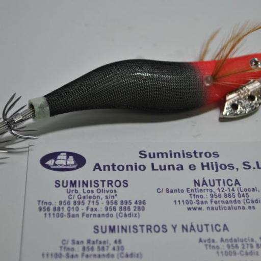 Jibionera 3.0 Red Head Squid Jig 9 cm Lineaeffe [1]