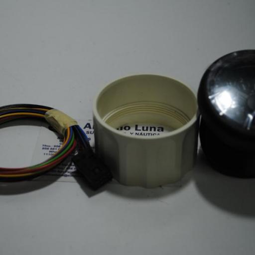 Manómetro (presión aceite) negro 52 mm VDO [3]